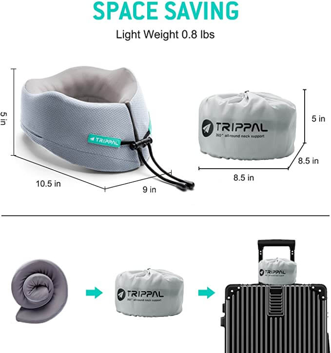 Memory Foam Soft Neck Pillow for Travel Comfortable Head Cushion Memory Foam Soft Neck Pillow for Travel Comfortable Head Cushion